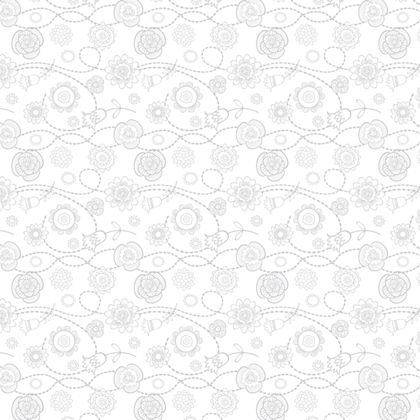 Square Floral 4